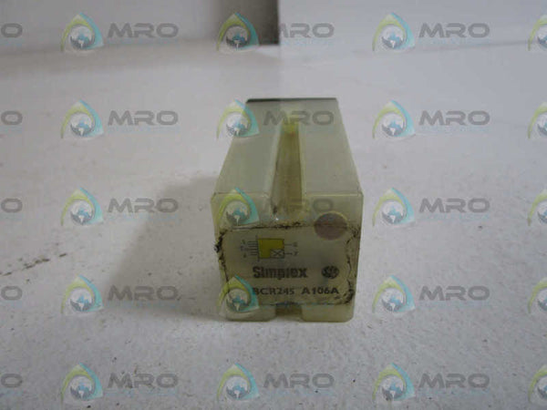 GENERAL ELECTRIC/SIMPLEX RELAY MODULE BCR245A106A UNMP
