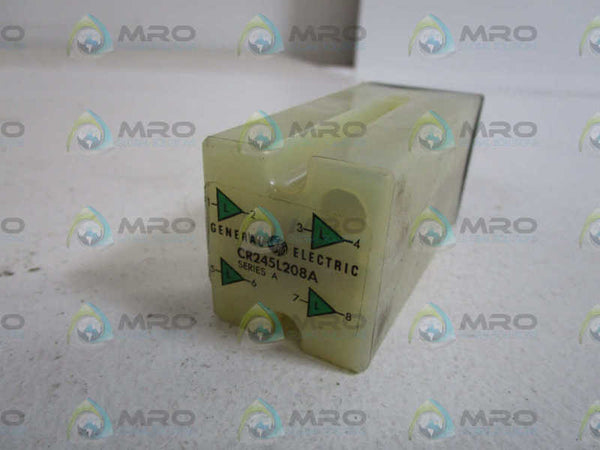 GENERAL ELECTRIC RELAY MODULE CR245L208A SER. A UNMP
