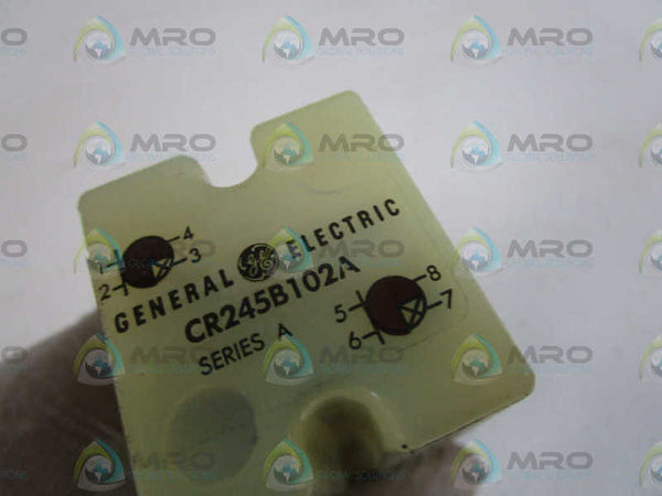 GENERAL ELECTRIC RELAY MODULE CR254B102A SER. A UNMP