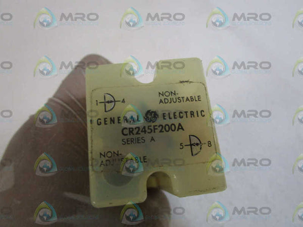 GENERAL ELECTRIC RELAY MODULE CR245F200A SER. A UNMP