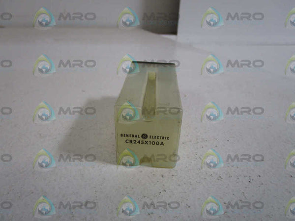 GENERAL ELECTRIC RELAY MODULE CR245X100A UNMP