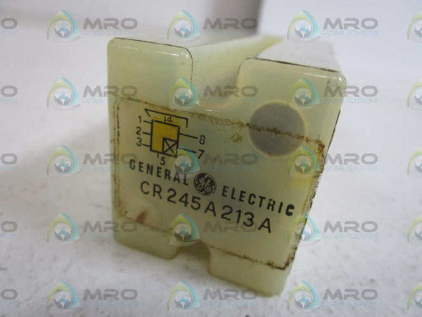 GENERAL ELECTRIC RELAY MODULE CR245A213A UNMP
