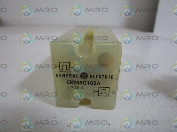 GENERAL ELECTRIC RELAY MODULE CR245G102A SER. A UNMP