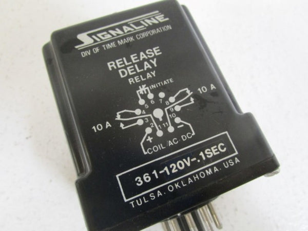 SIGNALINE RELEASE DELAY RELAY 361-120V-.1SEC UNMP