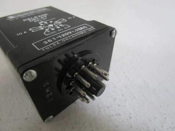 SIGNALINE RELEASE DELAY RELAY 361-120V-.1SEC UNMP