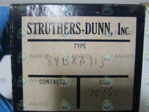 STRUTHERS-DUNN RELAY 115V 84BXA113 NSMP