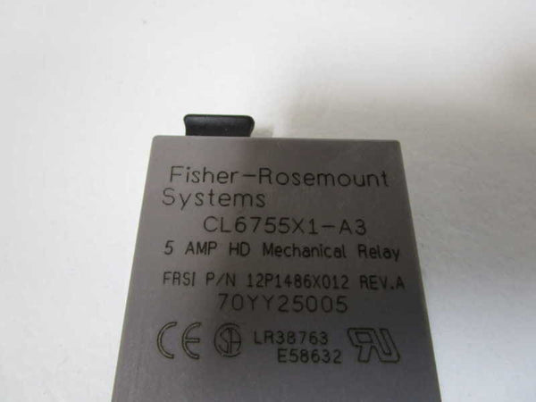 FISHER-ROSEMOUNT RELAY CL6755X1-A3  NSNP
