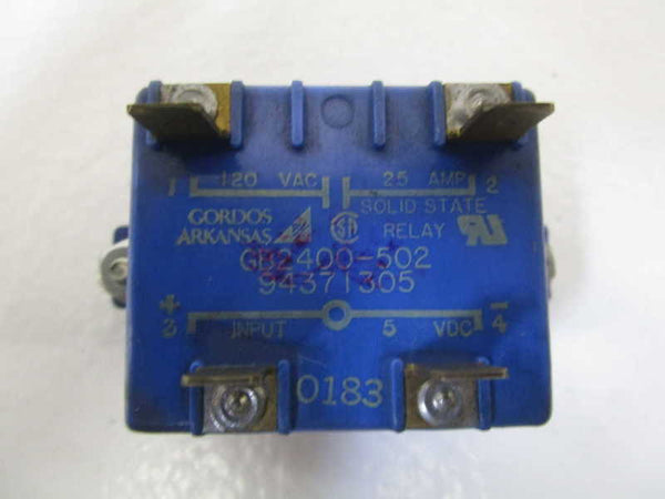GORDOS SOLID STATE RELAY GB2400-502 UNMP