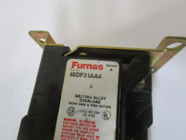 FURNAS THERMAL OVERLOAD RELAY 48DF31AA4 UNMP