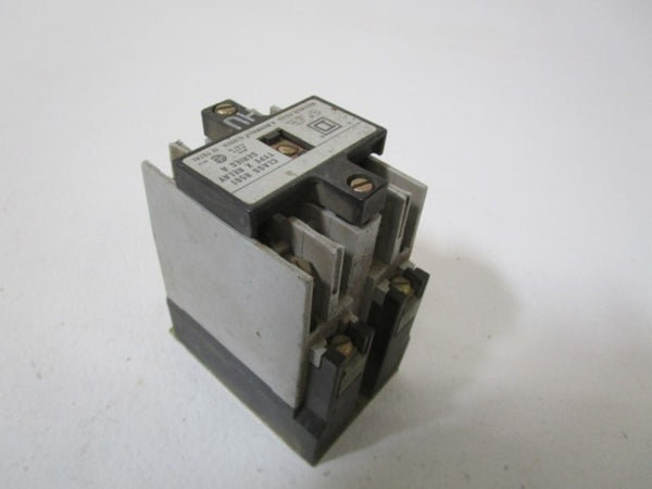 SQUARE D CONTROL RELAY 8501-X030 UNMP