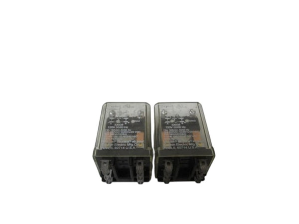 LOT OF 2 DAYTON 120V RELAY 5X838 UNMP