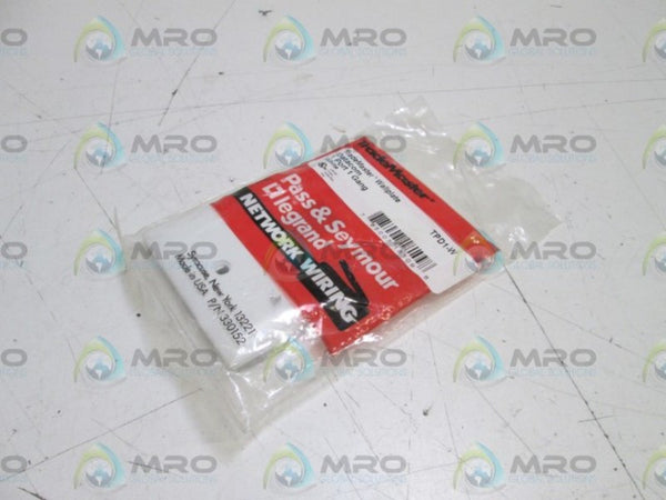 PASS & SEYMOUR WALL PLATE TPD1-W NSMP