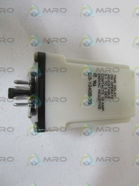 POTTER & BRUMFIELD 240V TIME DELAY RELAY CB-1040B-30 NSMP