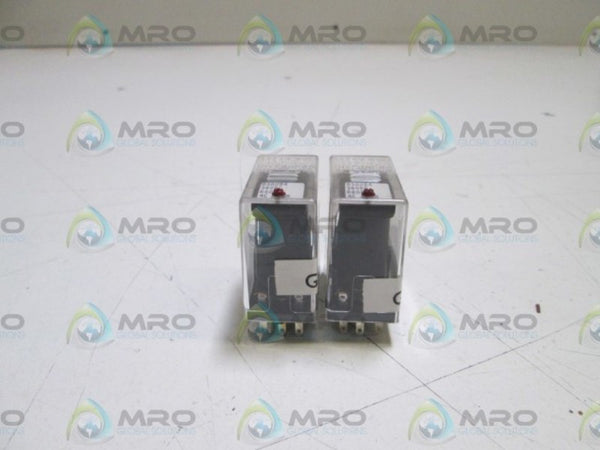 LOT OF 2 PRECISION RELAYS 36VDC 03AU84 UNMP