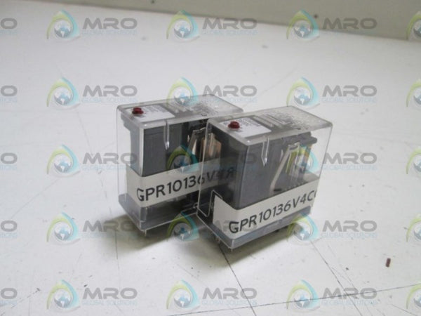 LOT OF 2 PRECISION RELAYS 36VDC 03AU84 UNMP