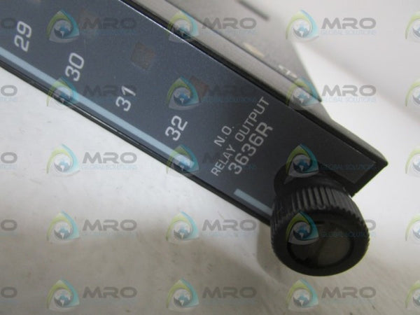 TRICONEX CORP. OUTPUT MODULE RELAY 3636R NSMP