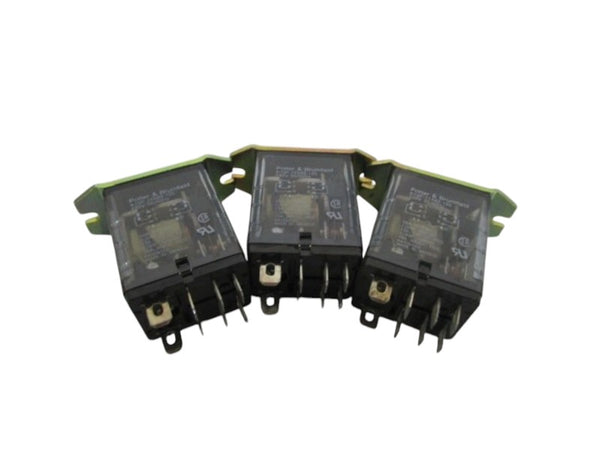 LOT OF 3 POTTER & BRUMFIELD 120V RELAY K10P-11A65-120 NSNP