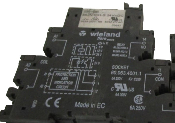 WIELAND RELAY SOCKET 80.063.4001.1 UNMP