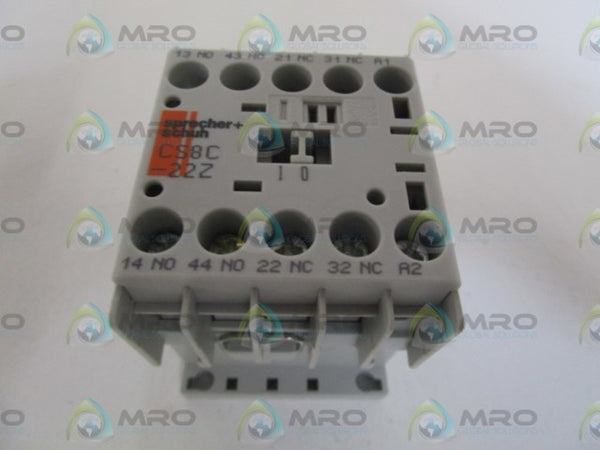 SPRECHER+SCHUH 12VDC CONTROL RELAY CS8C-22Z-12D SER. B NSMP