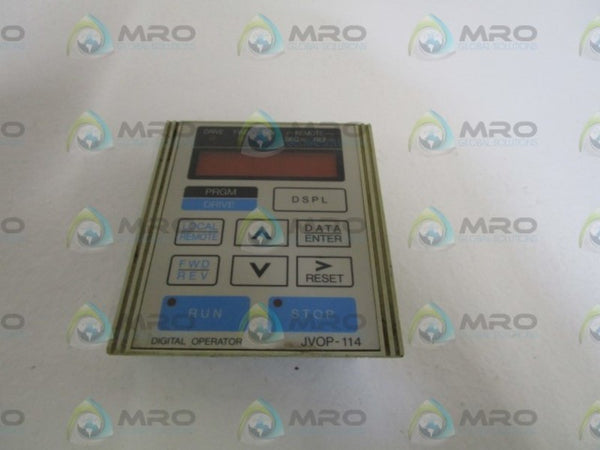 YASKAWA JVOP-114 (AS PICTURED) UNMP