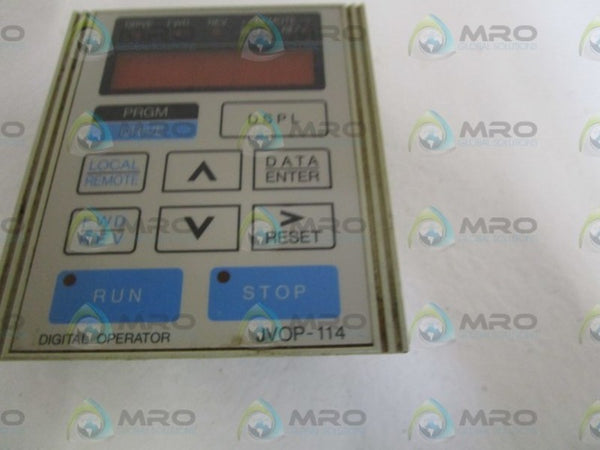 YASKAWA JVOP-114 (AS PICTURED) UNMP