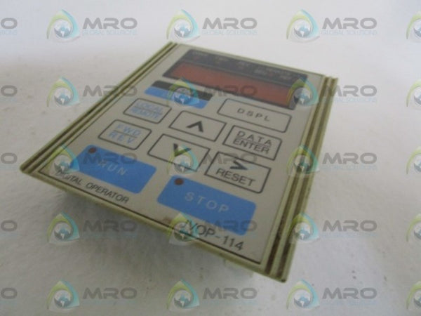 YASKAWA JVOP-114 (AS PICTURED) UNMP