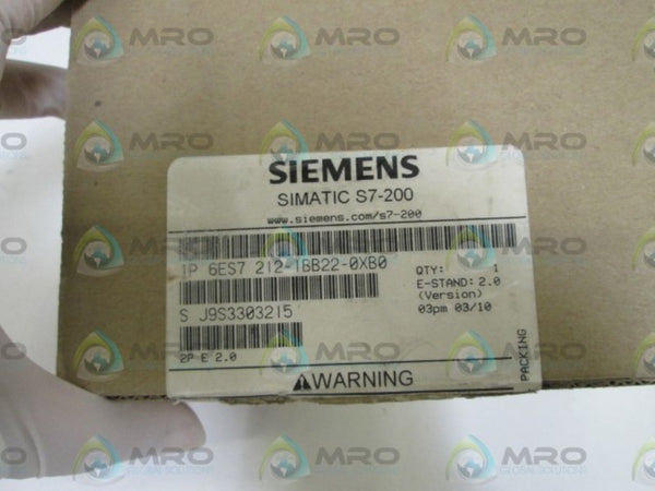 SIEMENS MODULE RELAY 6ES7 212-1BB22-0XB0 NSMP