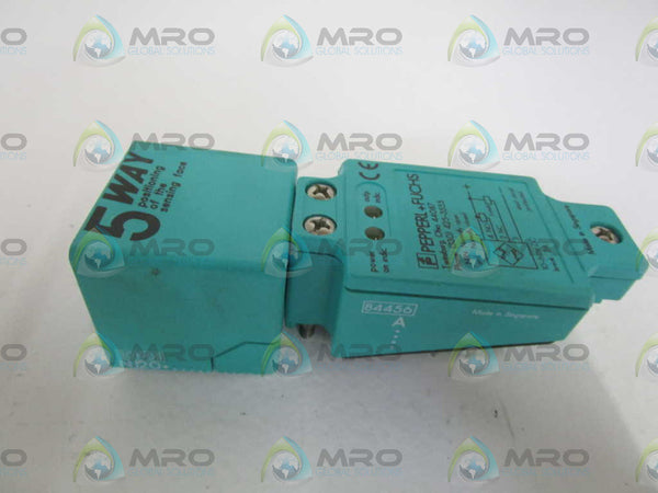 PEPPERL+FUCHS NJ20+U4+A INDUCTIVE SENSOR DC (AS PICTURED) NSMP