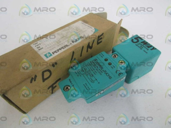 PEPPERL+FUCHS NJ20+U4+A INDUCTIVE SENSOR DC (AS PICTURED) NSMP