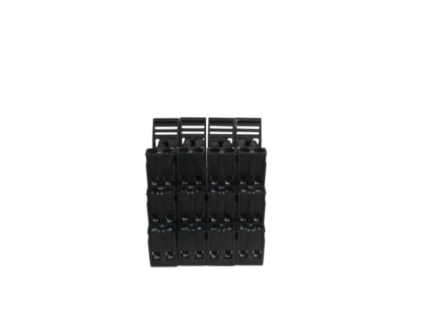LOT OF 4 RELPOL SOCKET GZT80 WITH AZ743-2CB-24DE RELAY NSNP