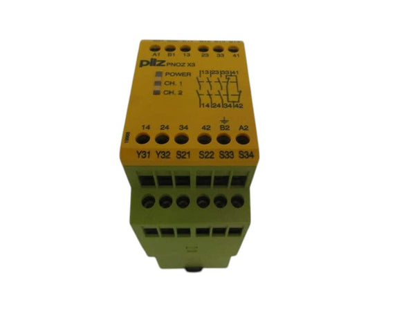 PILZ PNOZX3115VAC/24VACDC3n/o1n/c1so SAFETY RELAY NSNP