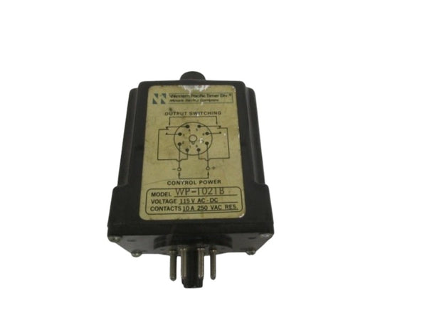 WESTERN PACIFIC TIMER DI. WP-1021B RELAY 115V UNMP