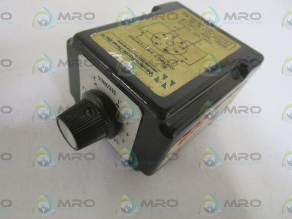 WESTERN PACIFIC TIMER DI. WP-1021B RELAY 115V UNMP