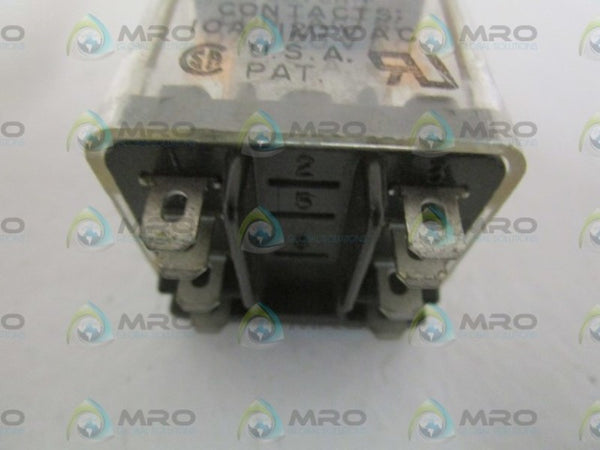 POTTER & BRUMFIELD KUL11D15S/12 12VDC RELAY  UNMP