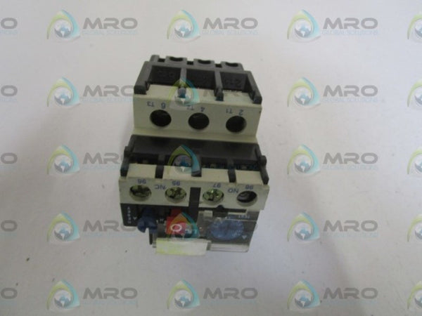 TELEMECANIQUE LR2-D1304 OVERLOAD RELAY 0,40-0,63 UNMP