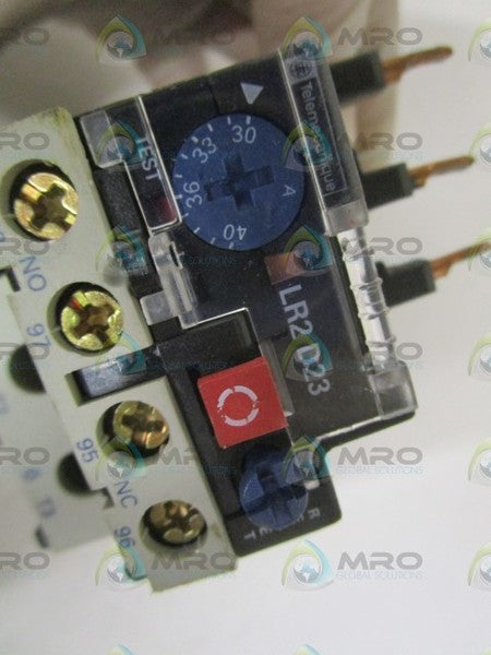TELEMECANIQUE LR2D2355 30-40A OVERLOAD RELAY UNMP