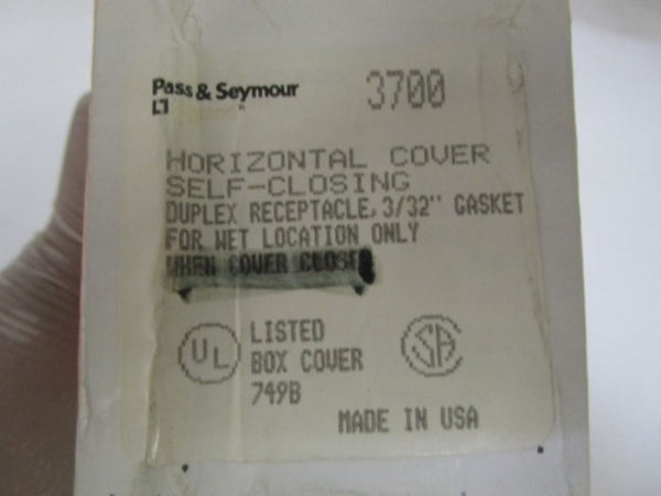PASS & SEYMOUR LEGRAND 3700 HORIZONTAL COVER NSMP
