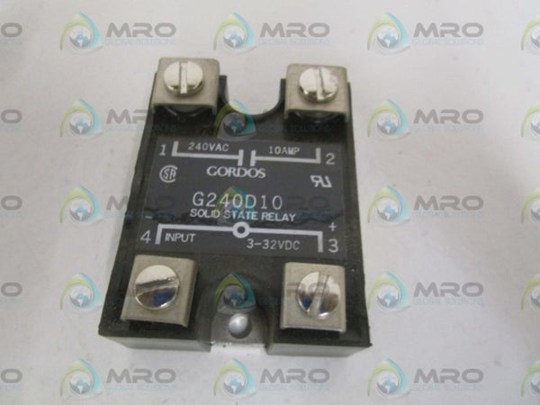 GORDOS G240D10 SOLID STATE RELAY NSMP