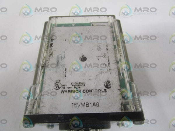 WARRICK CONTROLS 16VMB1A0 LEVEL CONTROLLER RELAY UNMP