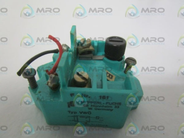 PEPPERL+FUCHS VWO CONTACT BLOCK UNMP