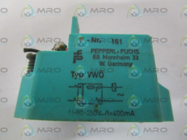 PEPPERL+FUCHS VWO CONTACT BLOCK UNMP