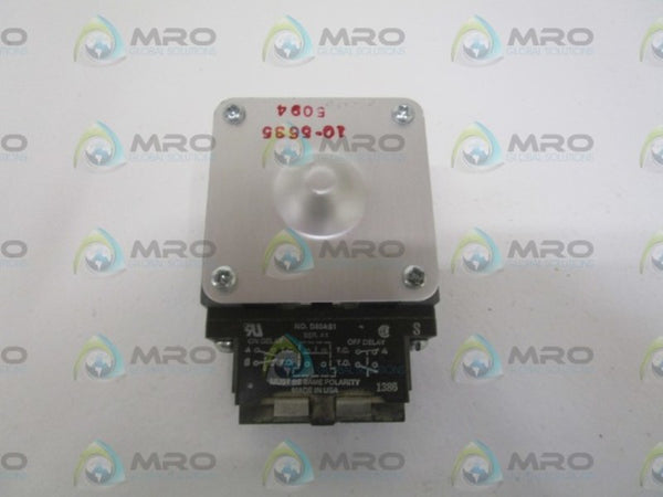 SQUARE D D80AS1 CONTACT BLOCK RELAY (AS PICTURED) UNMP