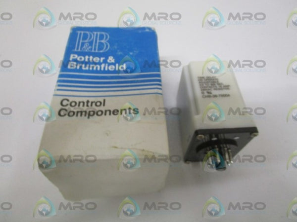 POTTER & BRUMFIELD CHB-38-70004 TIME DELAY RELAY 3-300 SEC. NSMP