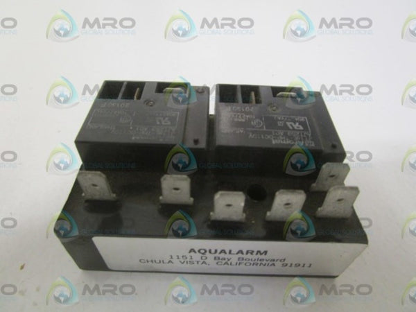 LOT OF 2 AROMAT JT1AE-TMP-DC110V RELAY AQUALARM UNMP