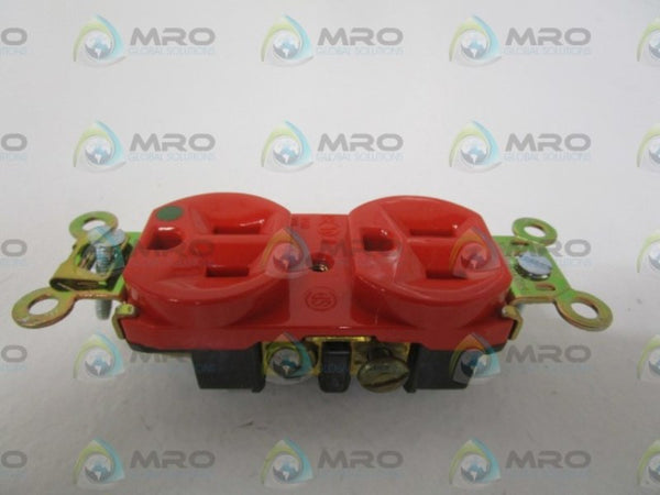 PASS & SEYMOUR 9200HGRED DUPLEX RECEPTACLE NSMP