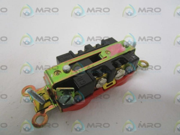 PASS & SEYMOUR 9200HGRED DUPLEX RECEPTACLE NSMP