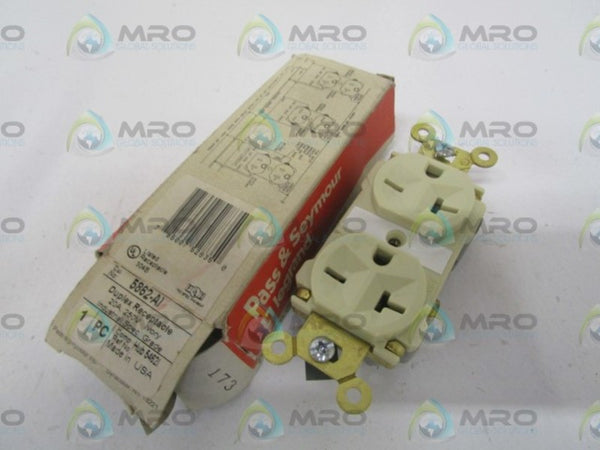 PASS & SEYMOUR 5862-AI DUPLEX RECEPTACLE NSMP