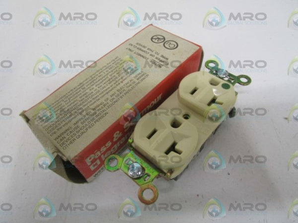 PASS & SEYMOUR 9300HGI DUPLEX RECEPTACLE NSMP