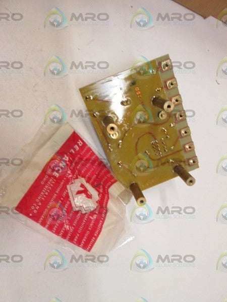 RELIANCE ELECTRIC RELAY BOARD 0-51490 NSNP