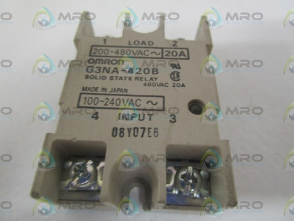 OMRON G3NA-420B SOLID STATE RELAY UNMP